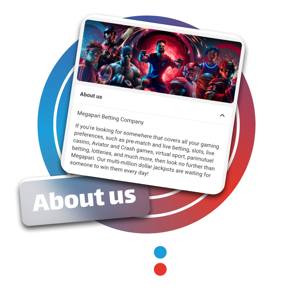 Read the Megapari company story to see why winners choose us.