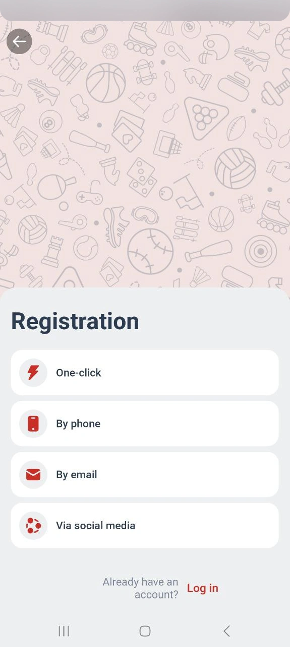 Select your preferred registration method to create a Megapari account instantly.