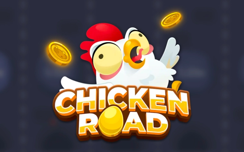 Guide the chickens through busy roads in Chicken Road game and win at Megapari.