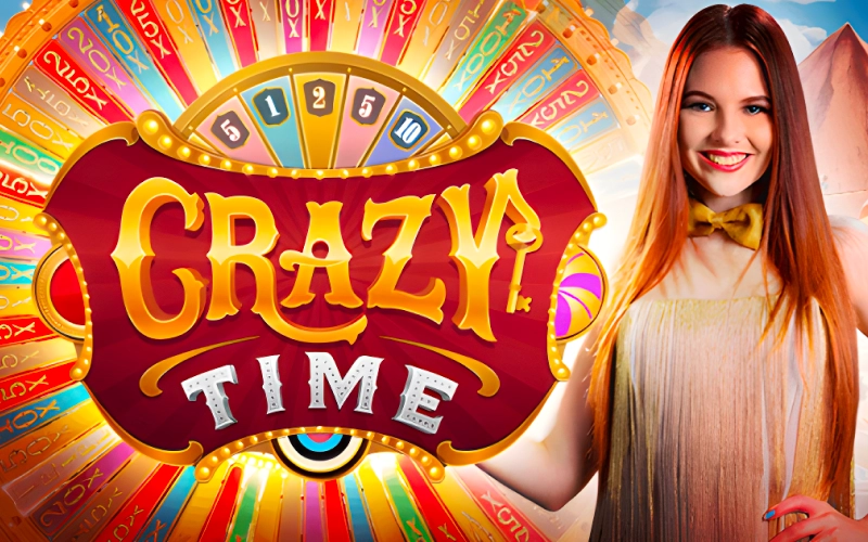 Enjoy a live Crazy Time game show with a giant wheel and four bonus rounds on the official Megapari site.