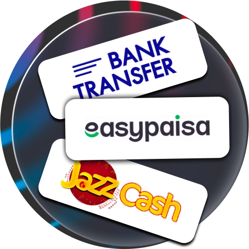 Megapari supports EasyPaisa, JazzCash and local bank transfers with no fees.