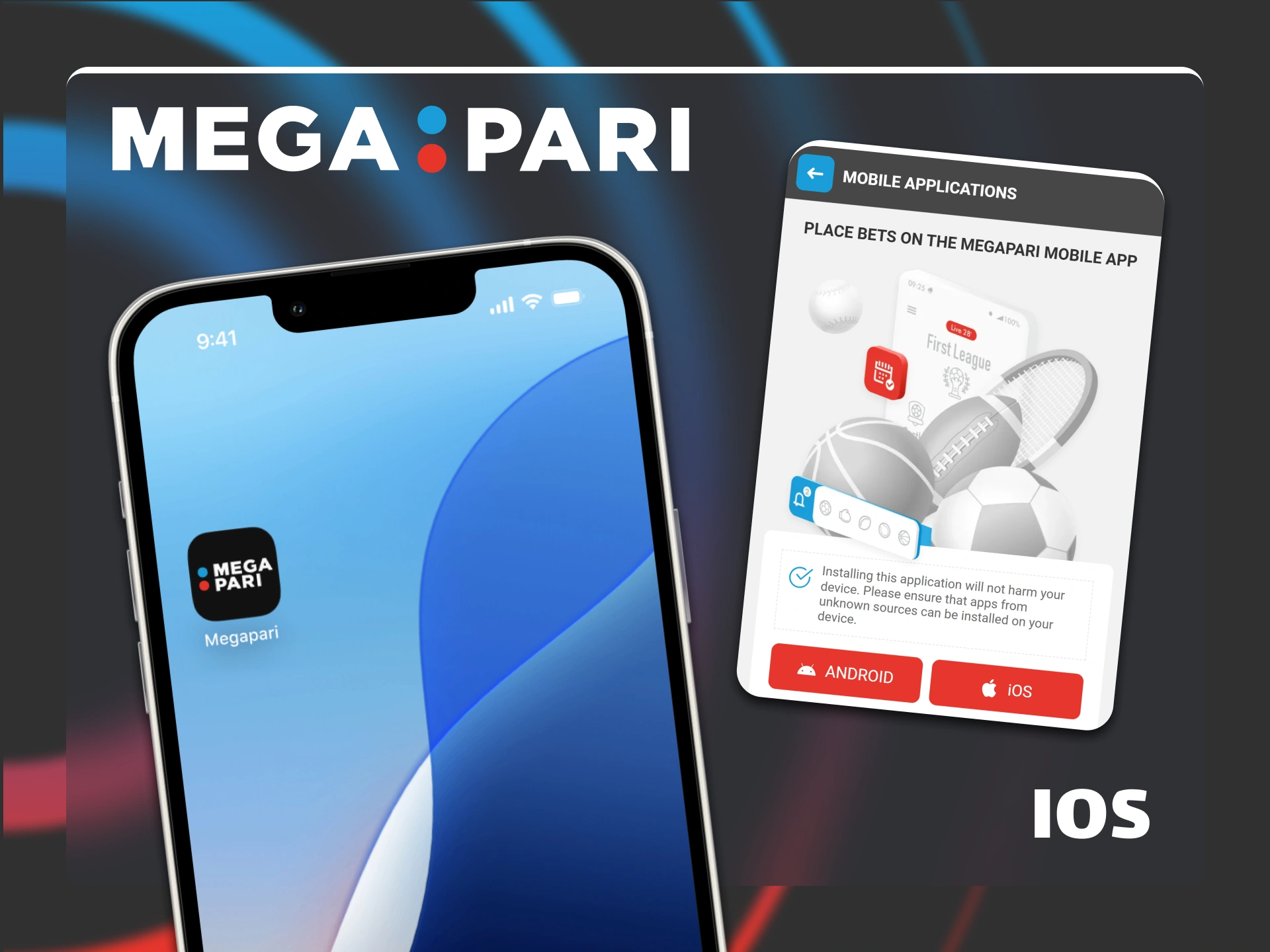 Download the Megapari app for your iPhone today.