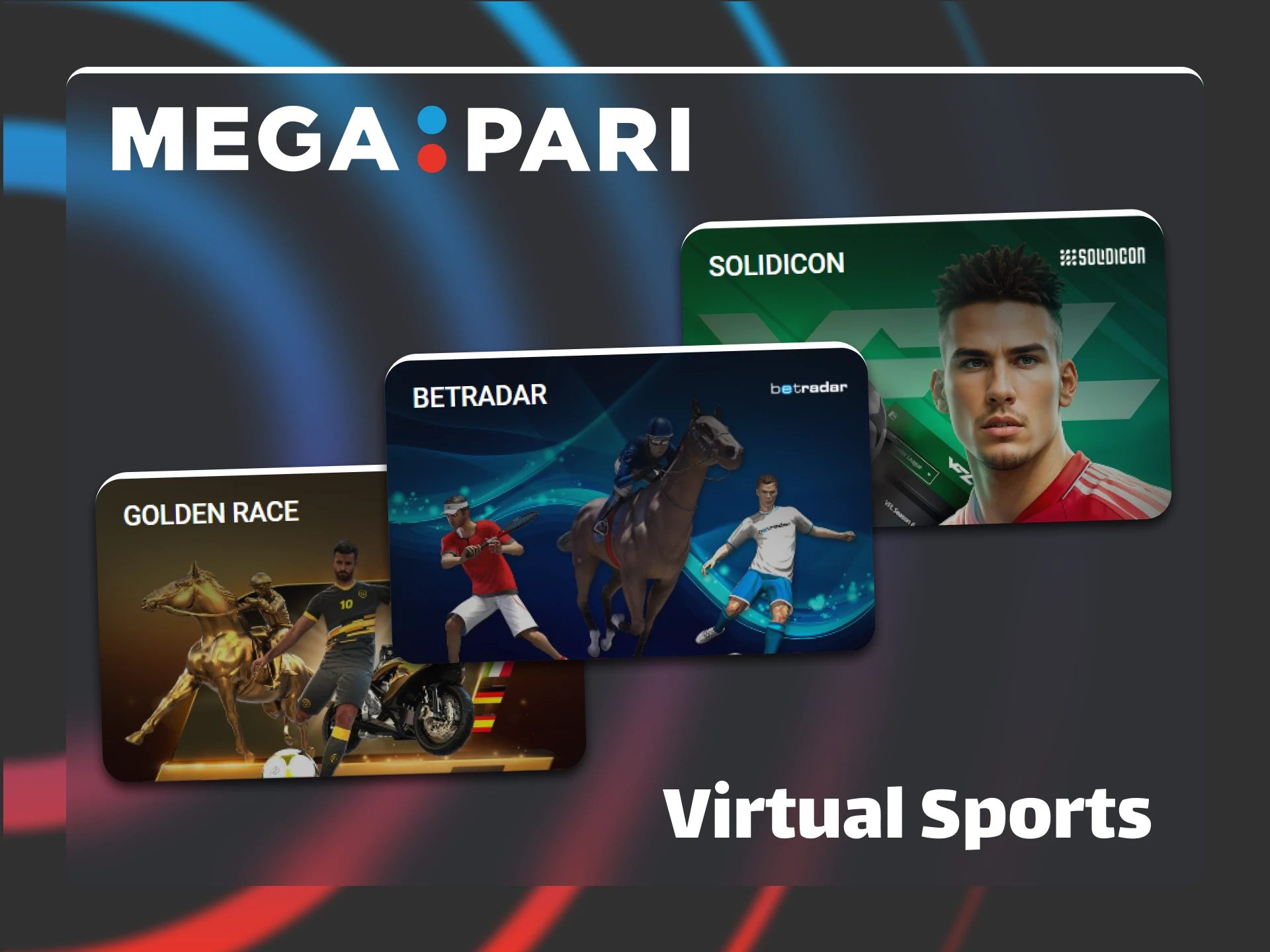 Wager on fast-paced virtual sports games at Megapari.