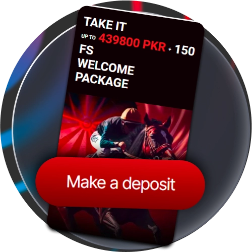 Make your first deposit with a promo code from Megapari and bet more at no extra cost.