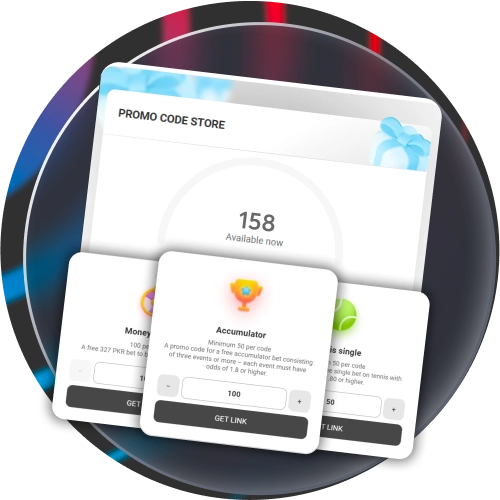 Collect bonus points at Megapari and redeem them for free bets, spins and rewards in the promo code store.