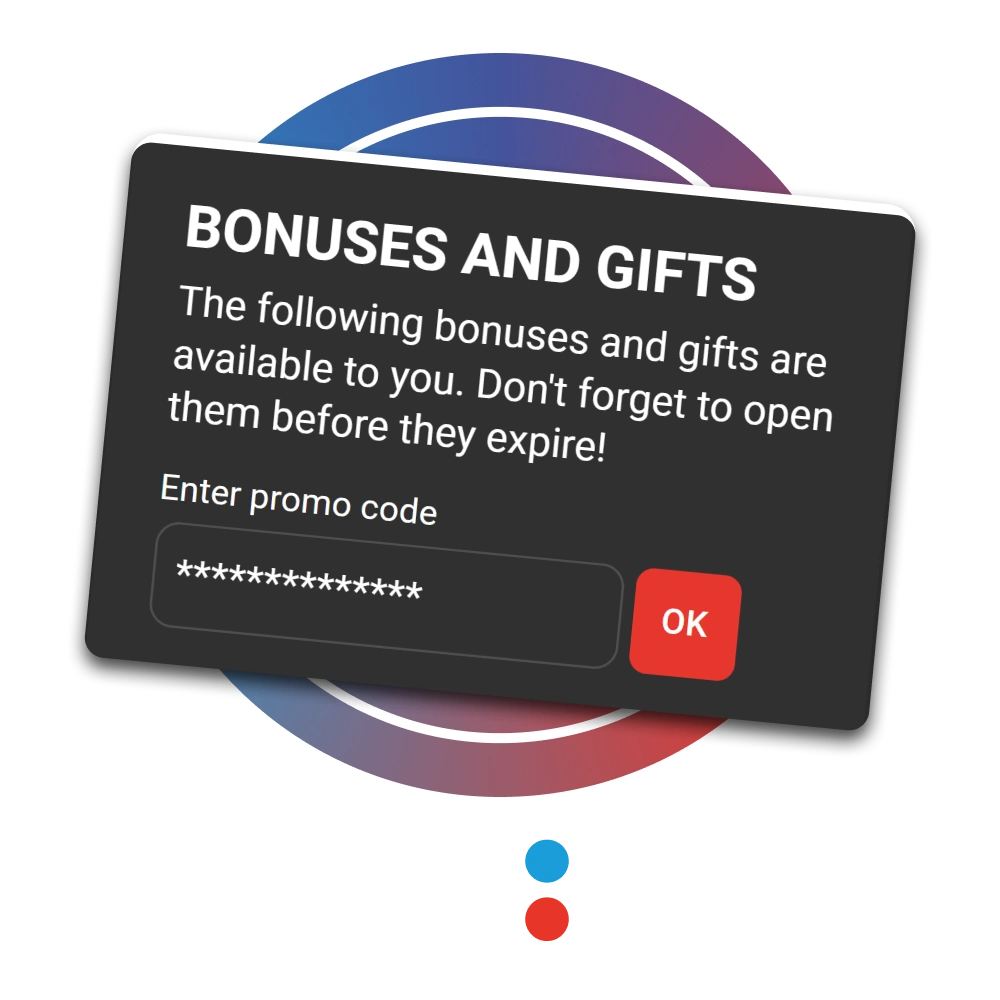Enter your promo code to unlock amazing gifts on Megapari.