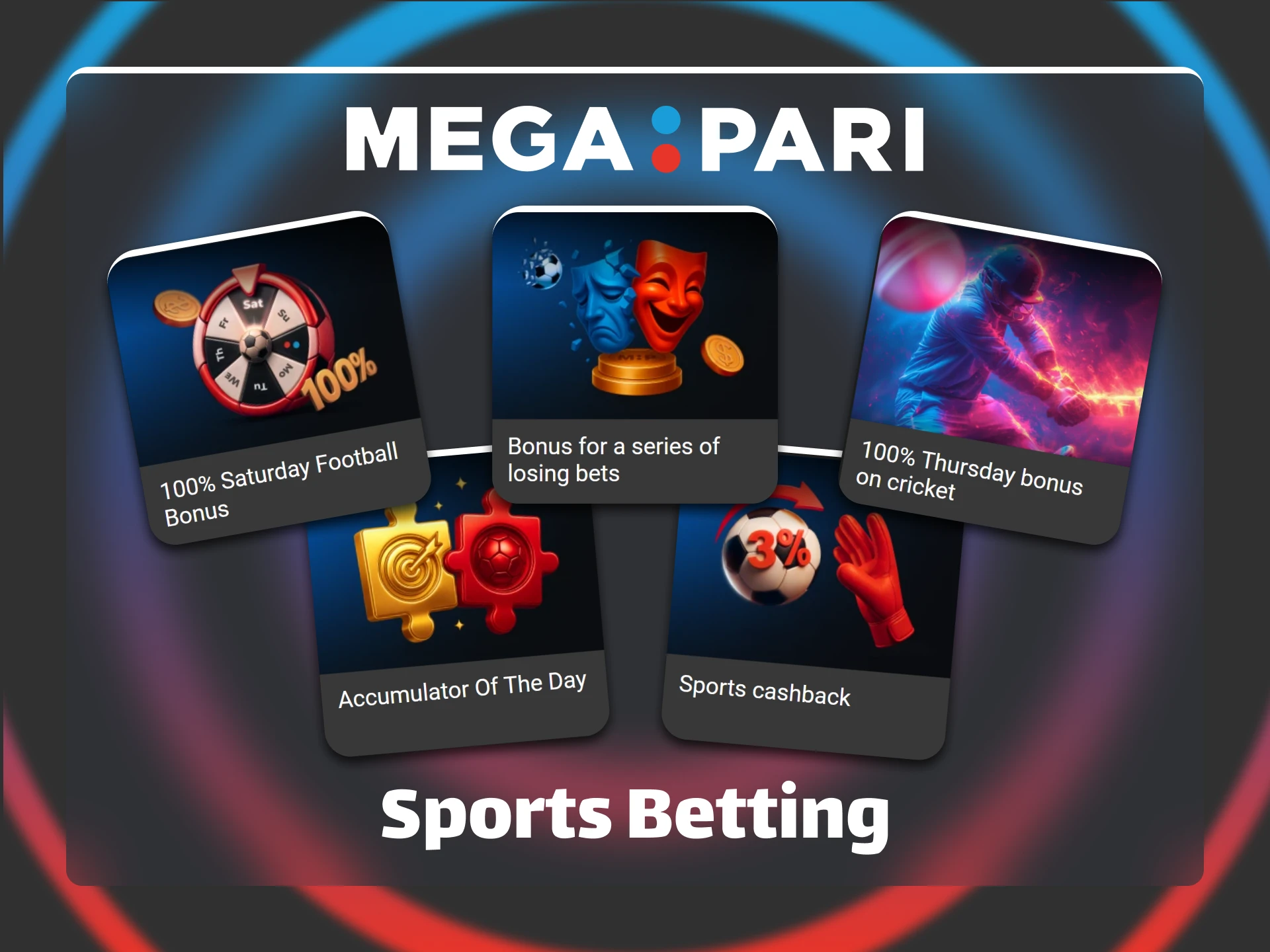 Use a promo code to unlock exclusive sports betting bonuses on Megapari.