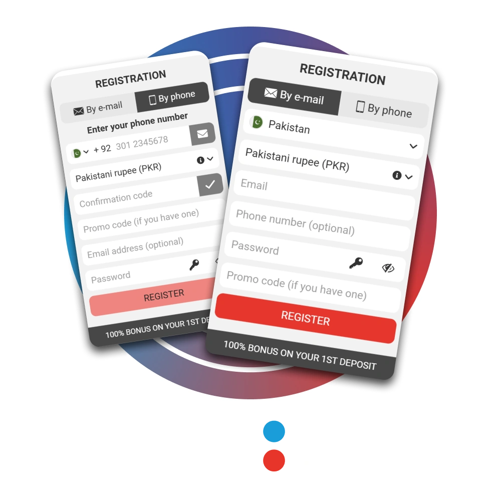 Register a new Megapari account via email or phone to start playing.