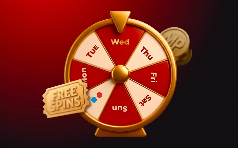 Spin to win every Wednesday on the official Megapari website.
