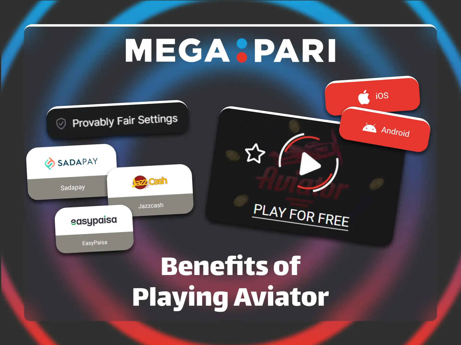 Discover the benefits of playing on the official Megapari platform.