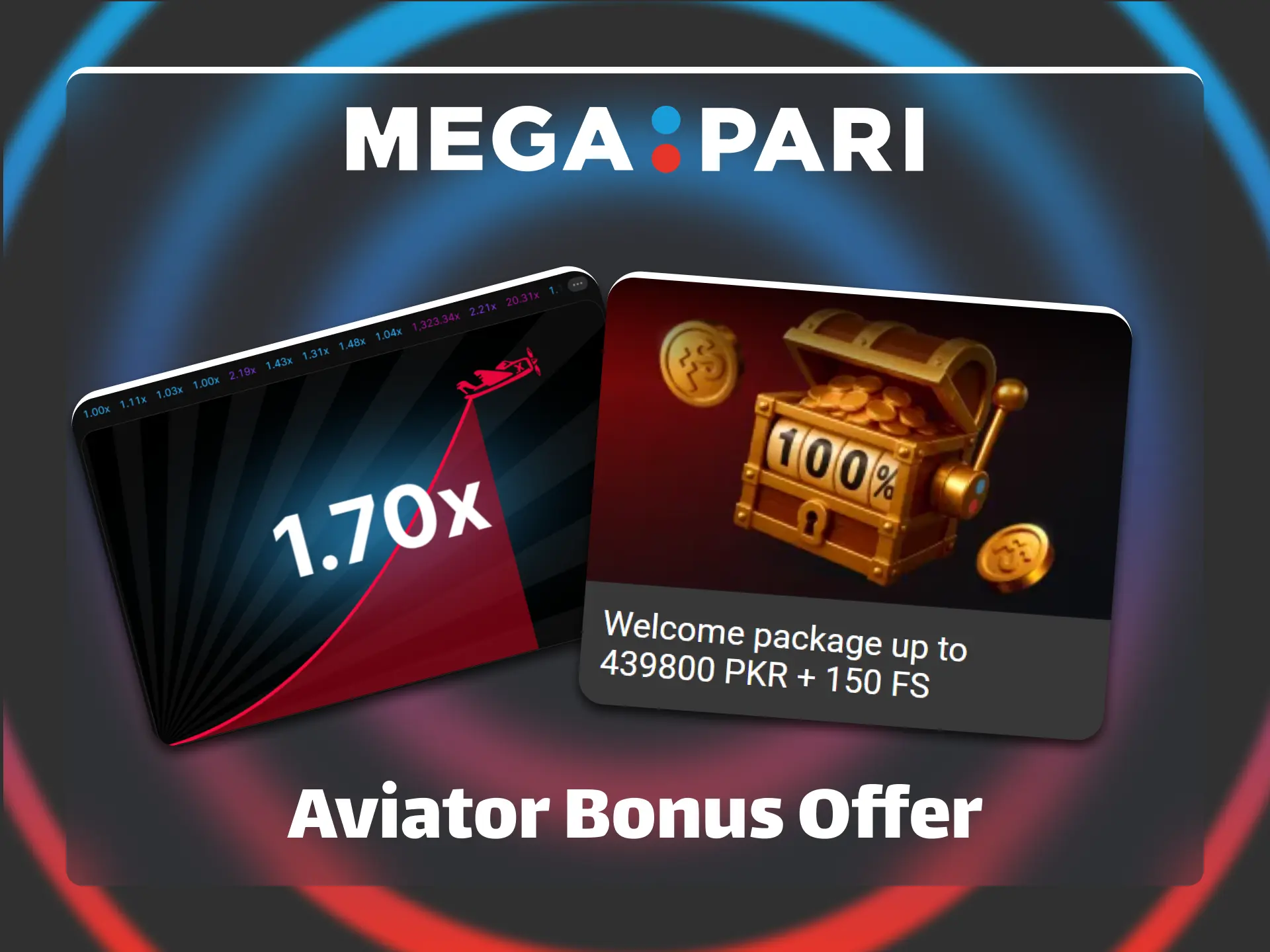 Claim the official Megapari welcome bonus for online casino games.
