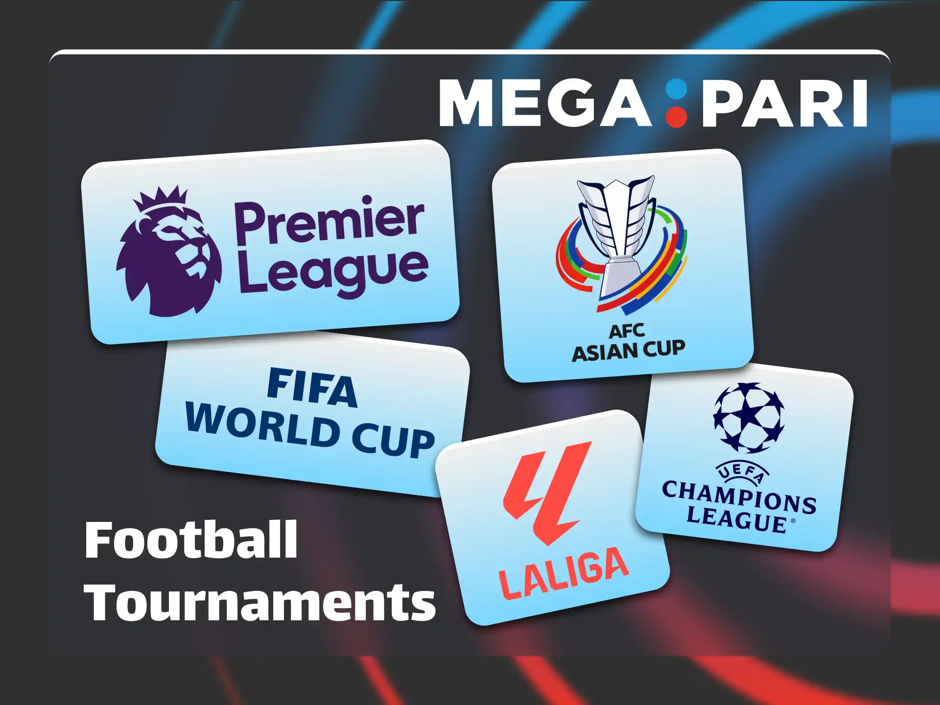 Wager on popular football leagues using the official Megapari application.