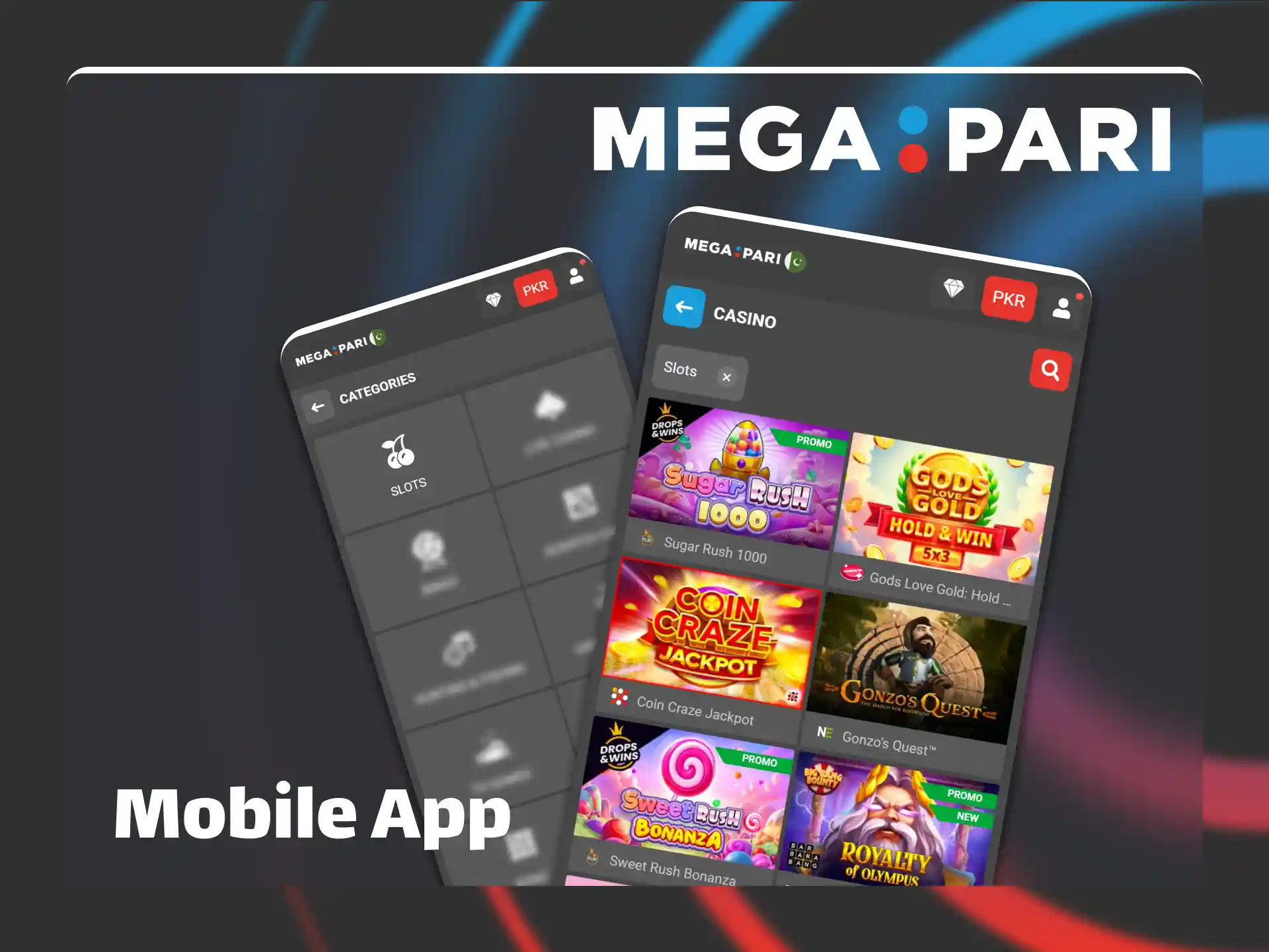 Spin your favorite mobile slots using the official Megapari application.