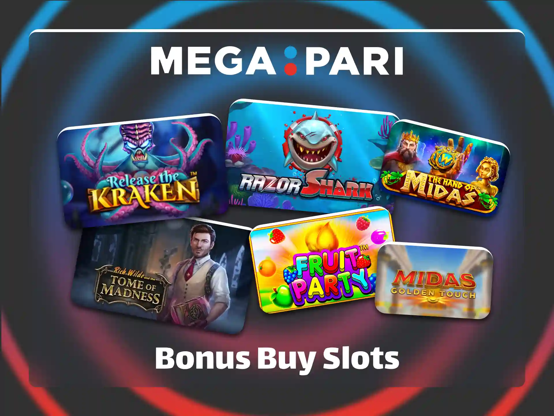 Access instant bonus rounds using the official Megapari buy feature.