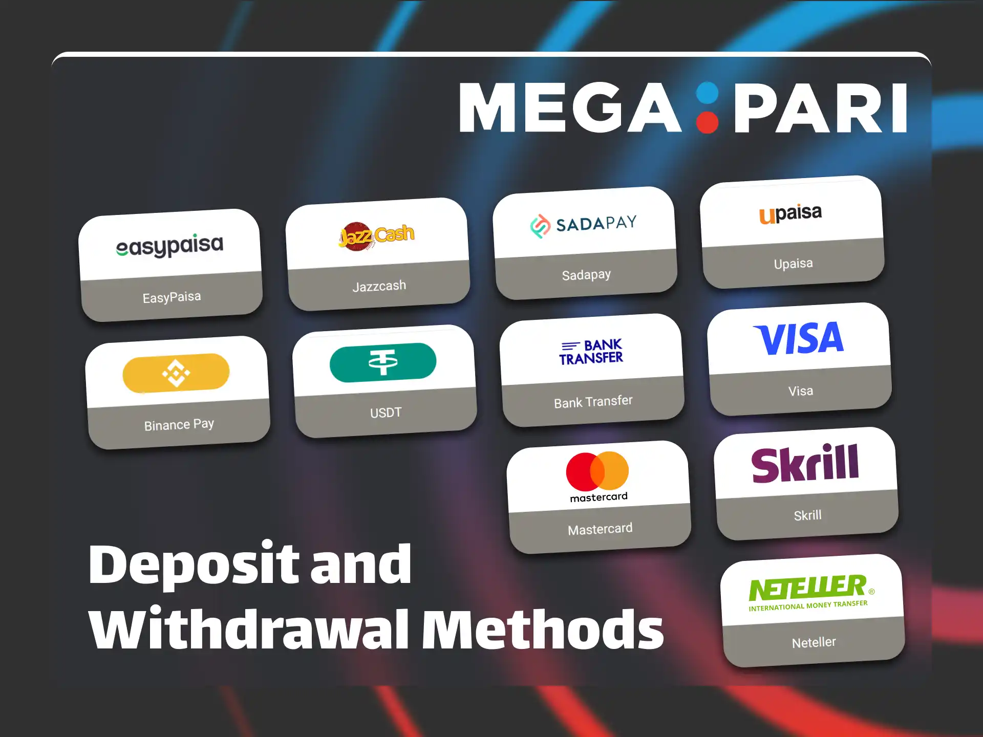 Manage your secure gaming deposits through the official Megapari cashier.